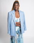 Marie de Médicis Blazer in Sky Blue
