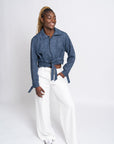 Katharine Wide-Leg Pants | 100% Linen, Handmade, Zip-Fly Hook Closure, Full-Length Fit | Yashan