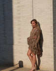 Frida Boho Dress | Mini Dress | 100% Silk, Custom Sizes Available | Yashan