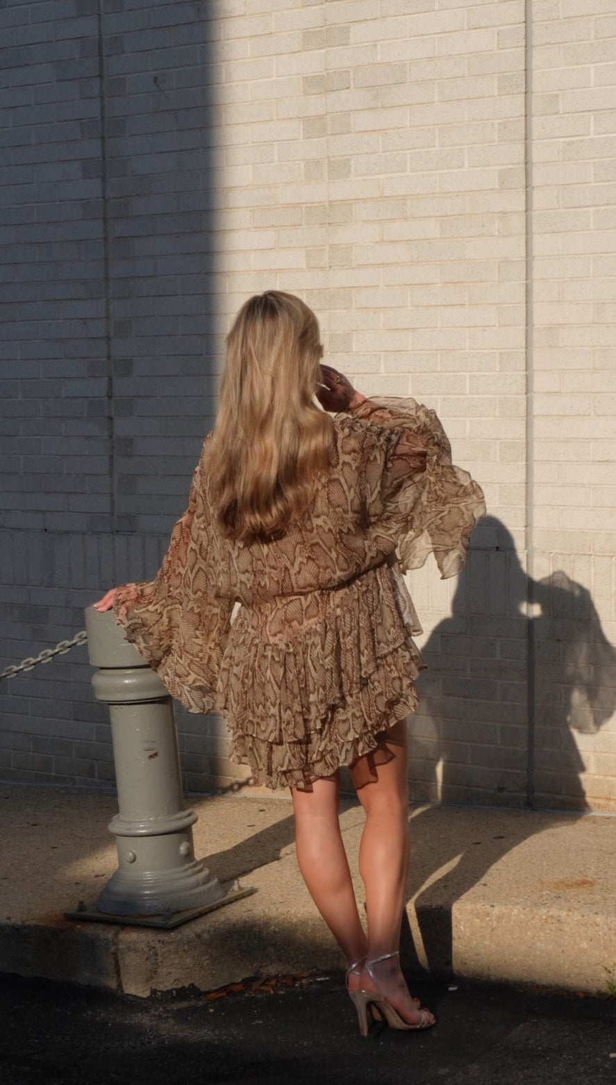 Frida Boho Dress | Mini Dress | 100% Silk, Custom Sizes Available